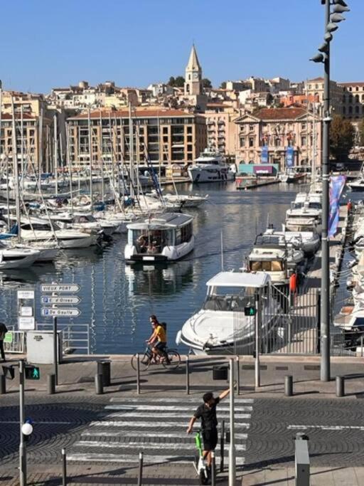 Apartamento T4 Marseille Vue Imprenable Sur Vieux Port Exterior foto