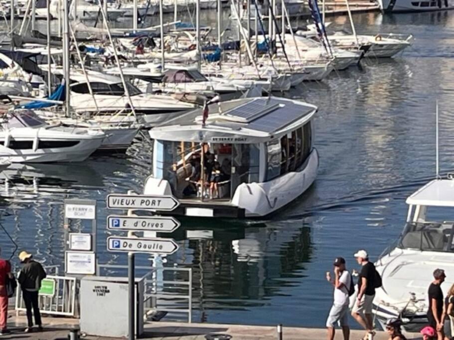 Apartamento T4 Marseille Vue Imprenable Sur Vieux Port Exterior foto